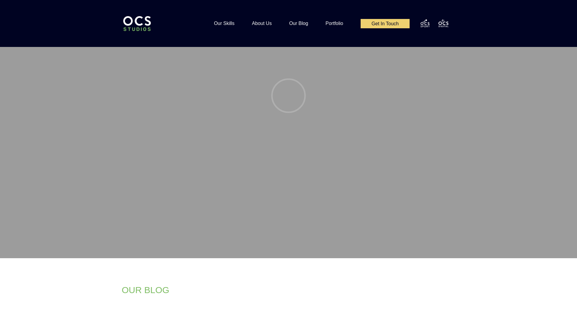 website screenshot of https://ocs-studios.pages.dev/