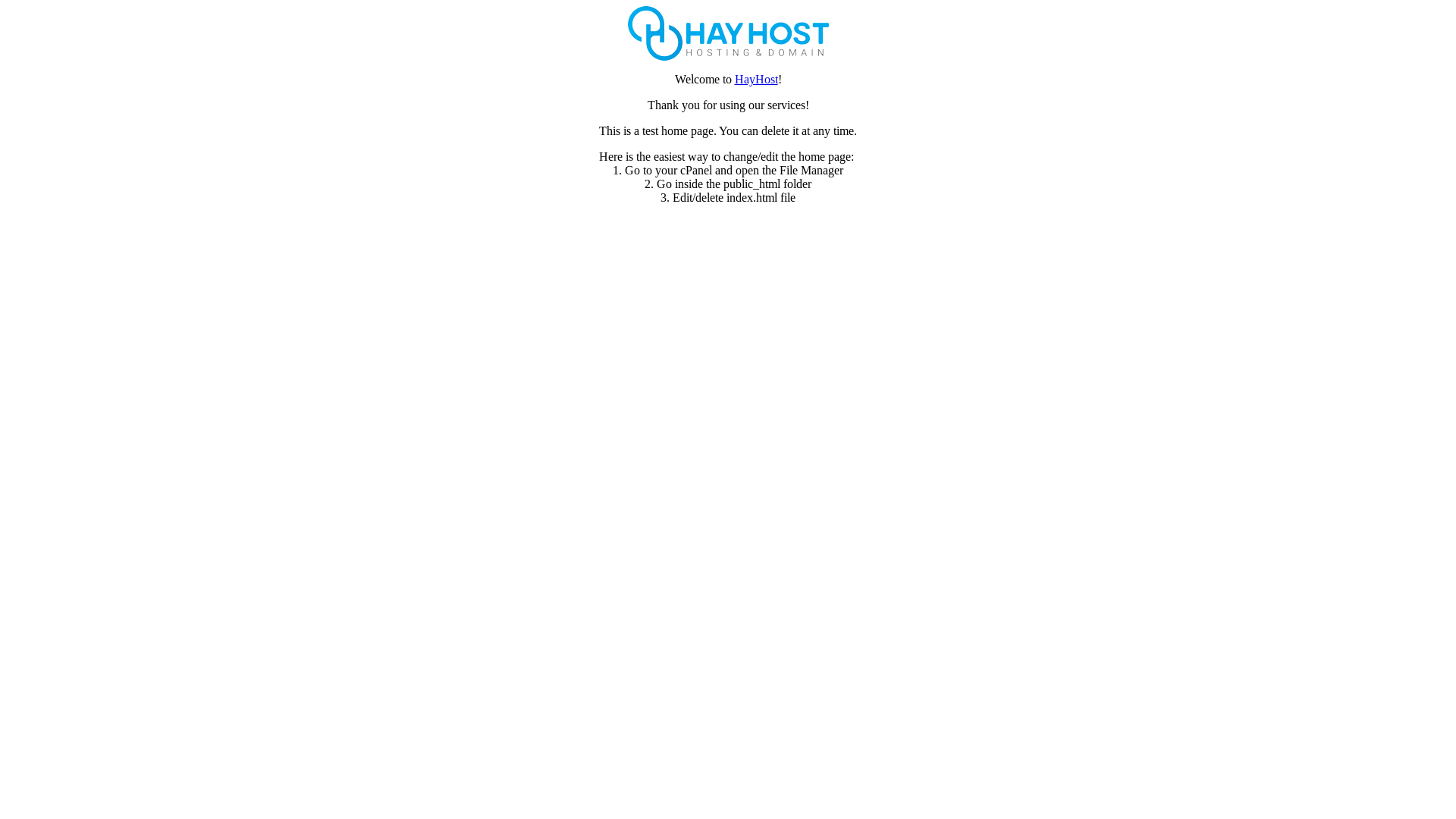 website screenshot of https://himail.am/