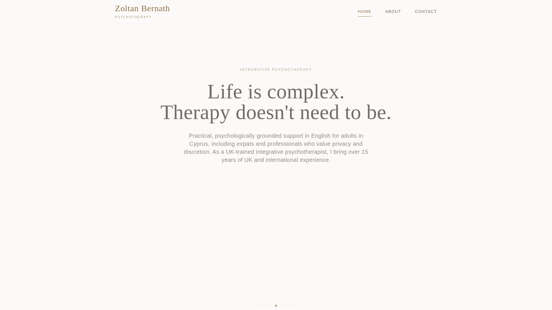 website screenshot of https://stillpoint.cy/