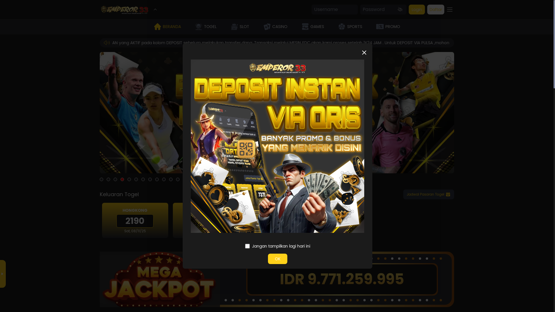 website screenshot of https://emperortrusted.pics/