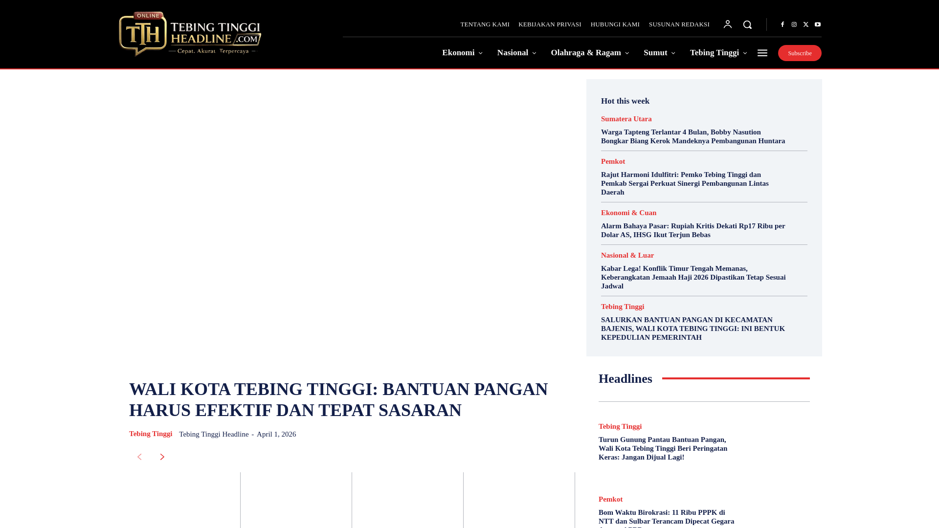 website screenshot of https://perspektifsumut.com