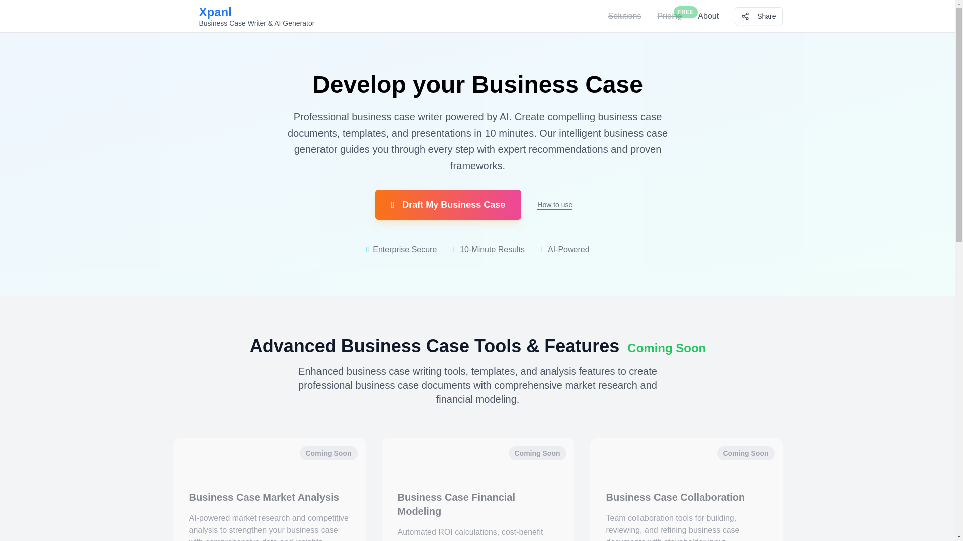 website screenshot of https://xpanl.org/