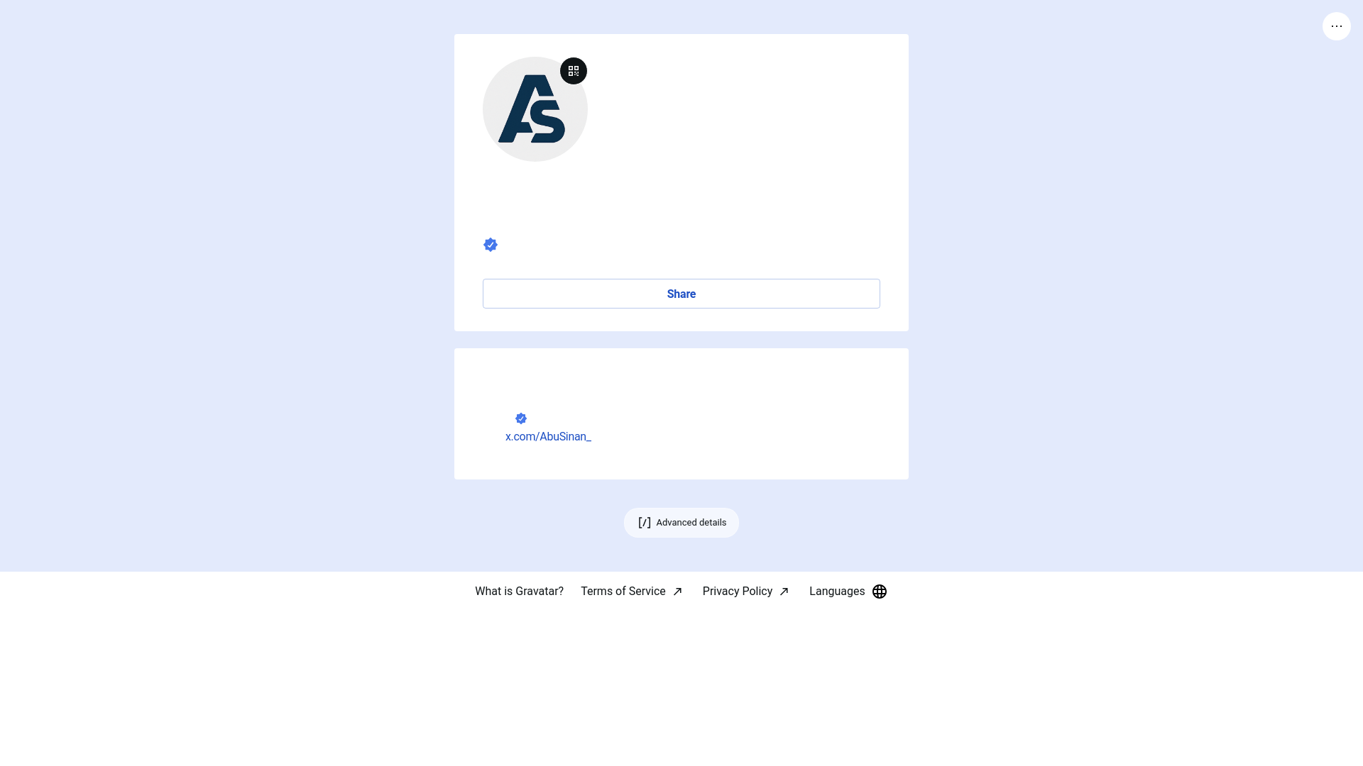 website screenshot of https://abusinan.info/