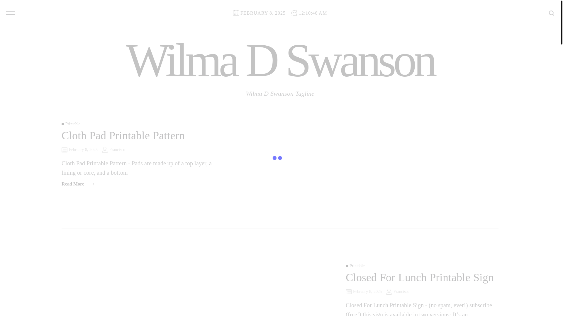 website screenshot of https://wilmadswansond.pages.dev/