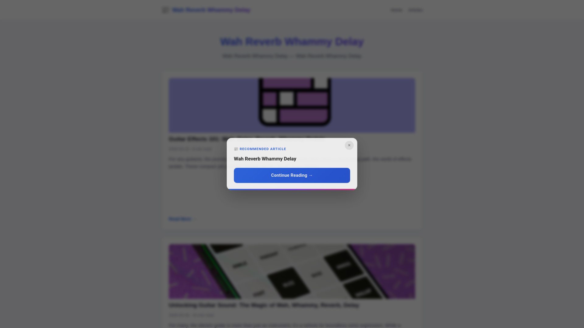website screenshot of https://wah-reverb-whammy-delay.pages.dev/