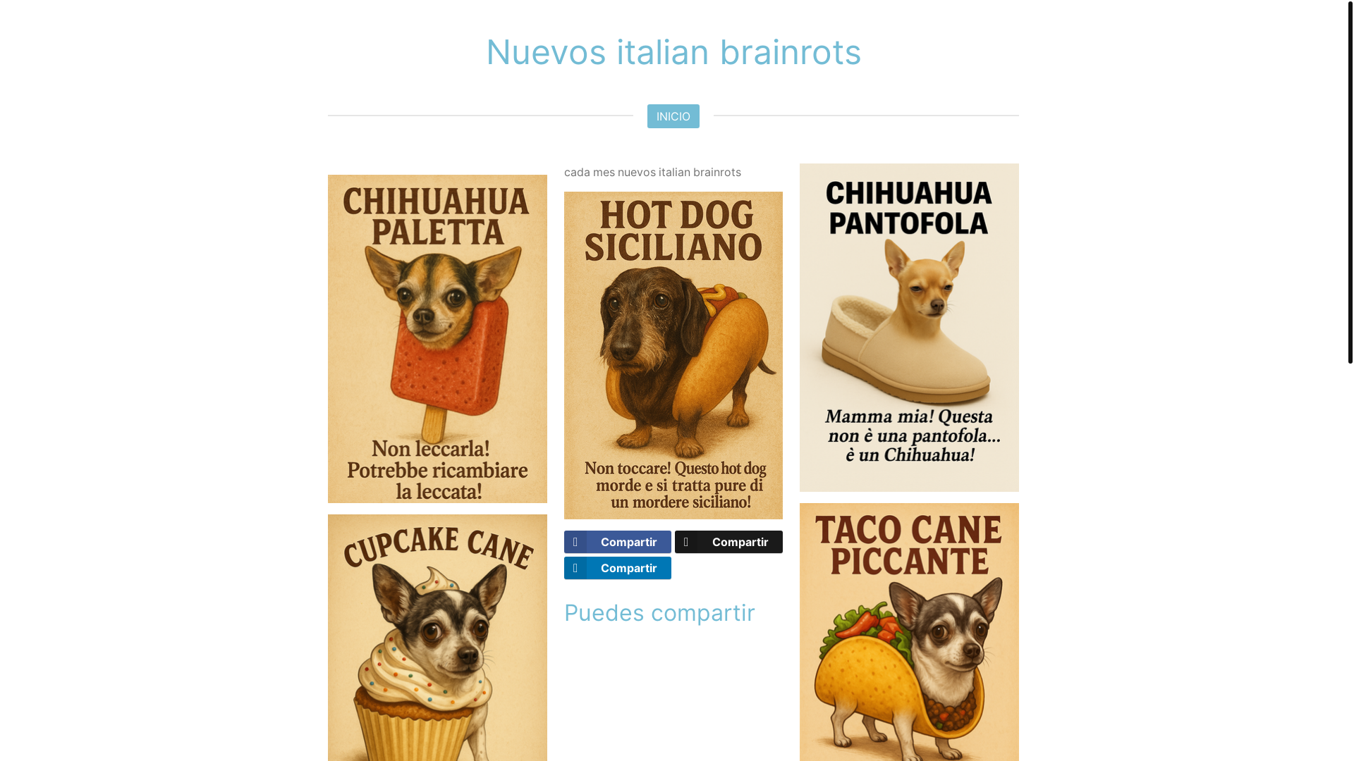 website screenshot of https://italianbrainrots.es/