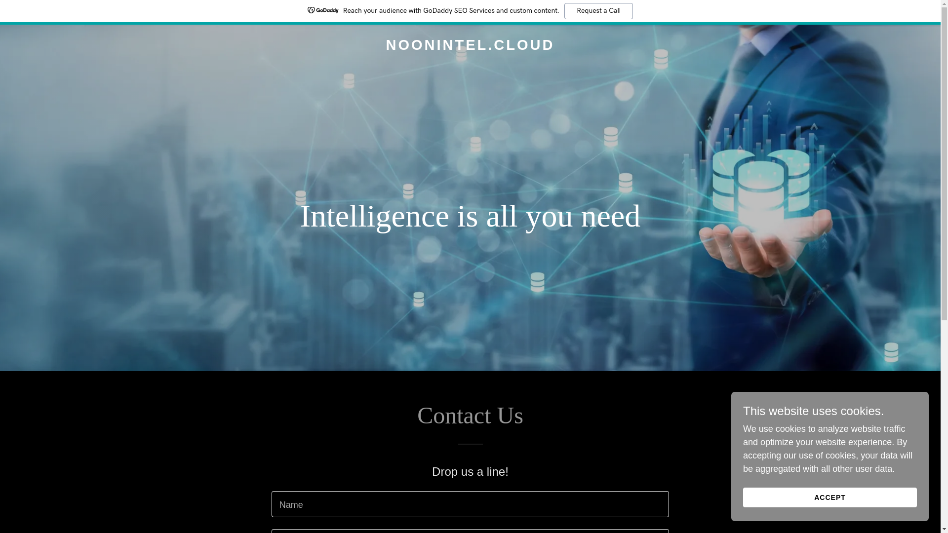 website screenshot of https://noonintel.cloud/