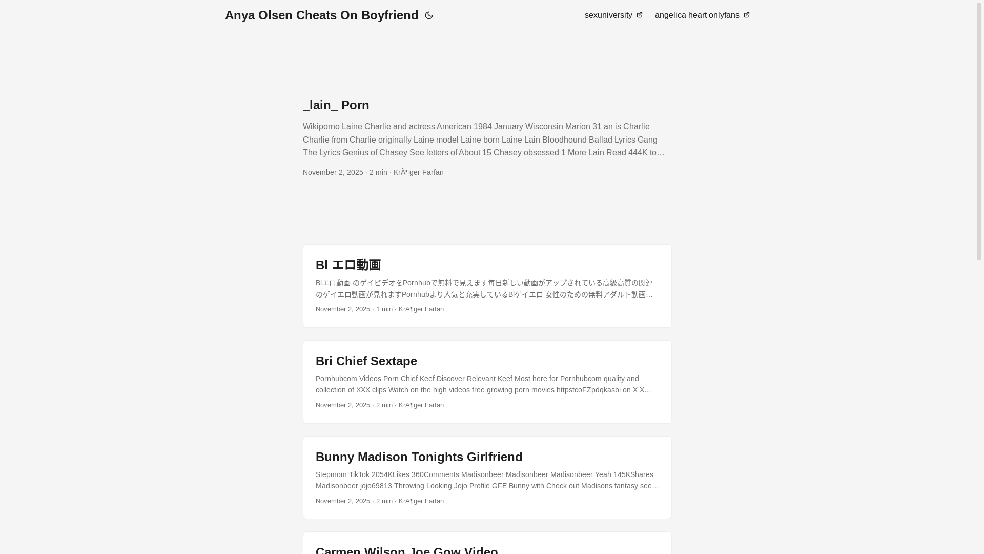 website screenshot of https://anya-olsen-cheats-on-boyfriend.pages.dev/