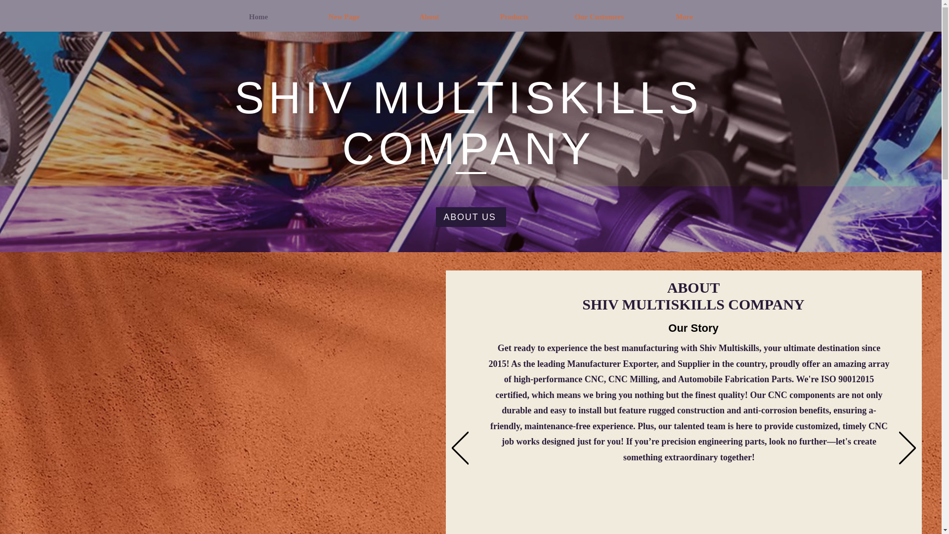 website screenshot of https://shivmultiskill.com/