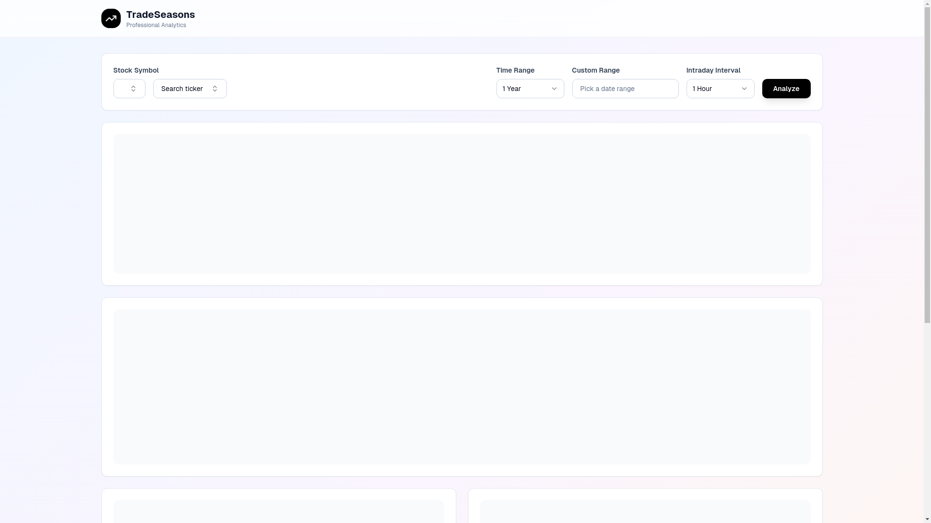 website screenshot of https://tradeseasons.com/