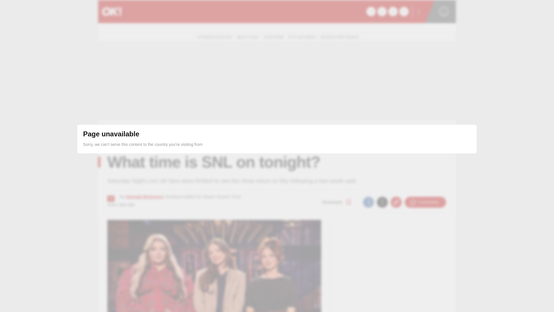 website screenshot of https://www.ok.co.uk/tv/what-time-snl-tonight-37097571