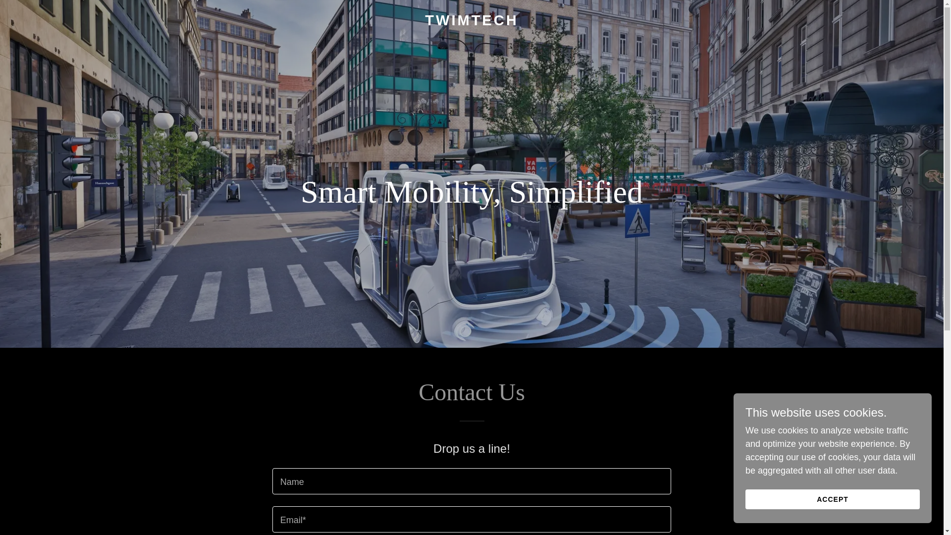 website screenshot of https://twimtech.com/