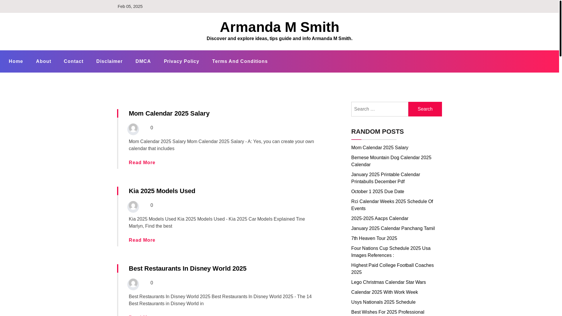 website screenshot of https://armandamsmithn.pages.dev/