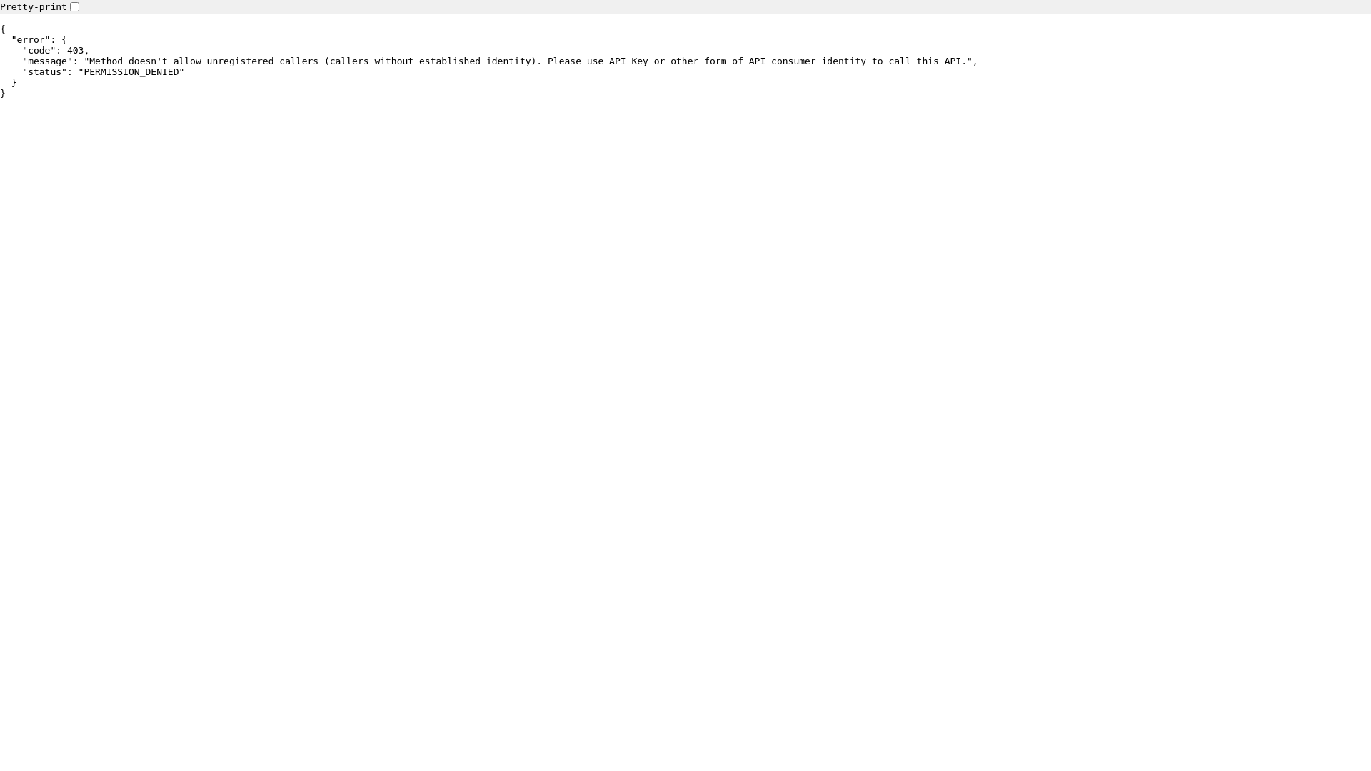 website screenshot of https://sheets.googleapis.com/v4/spreadsheets/1z8ykHVYh9DF-b_BFDA9c4Q2ojfrgl-fq1v797Y5576Y