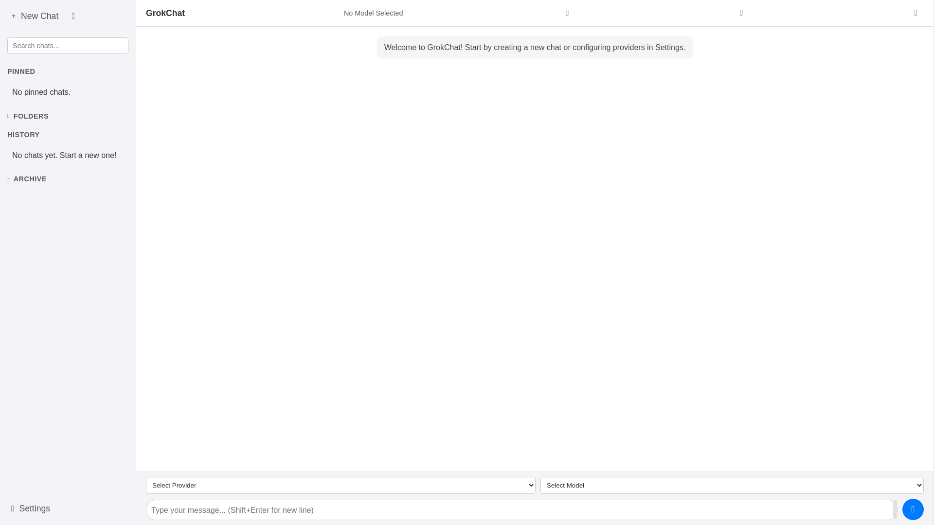 website screenshot of https://grokchat.pages.dev/