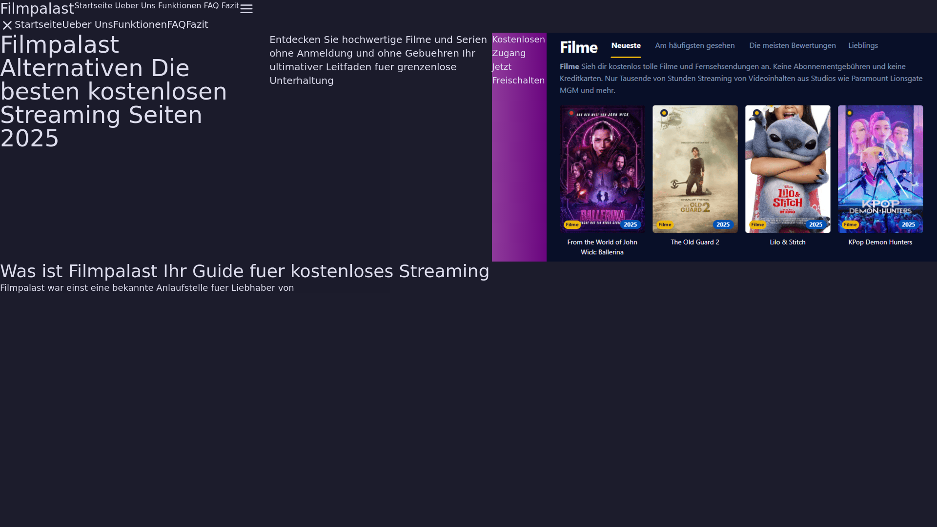 website screenshot of https://filmpalast-pzs5.pages.dev/