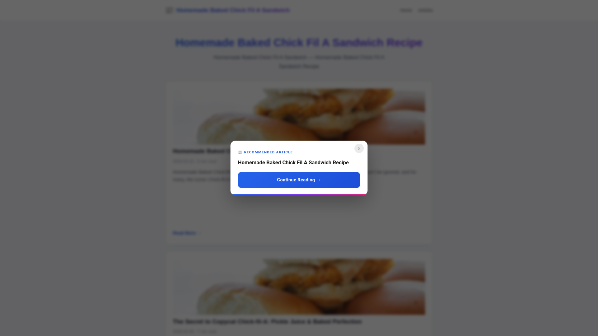 website screenshot of https://homemade-baked-chick-fil-a-sandwich-recipe.pages.dev/