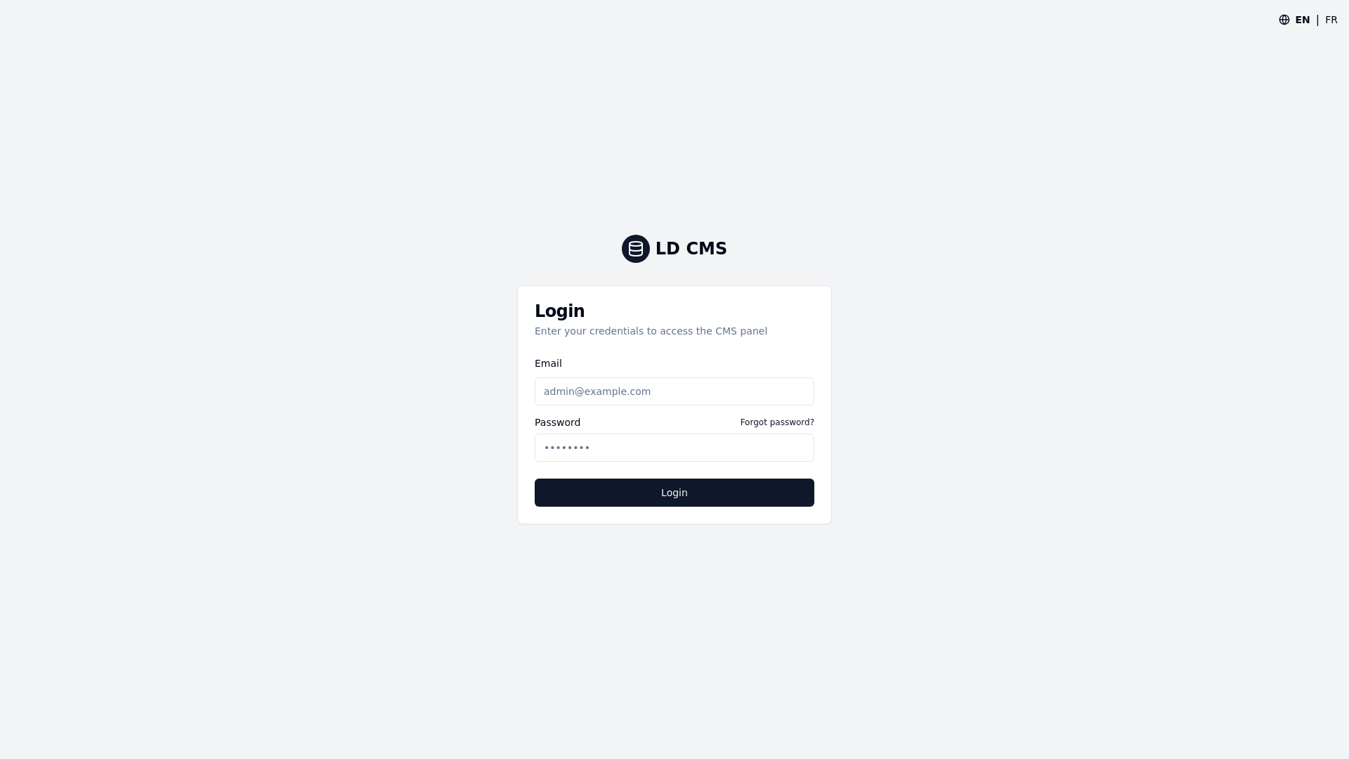 website screenshot of https://ld-manager.com/