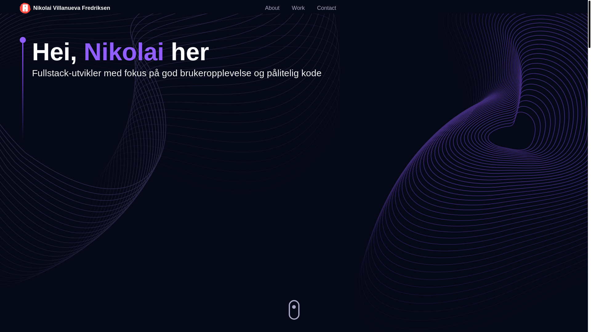 website screenshot of https://nikolaivillanuevafredriksen.com/