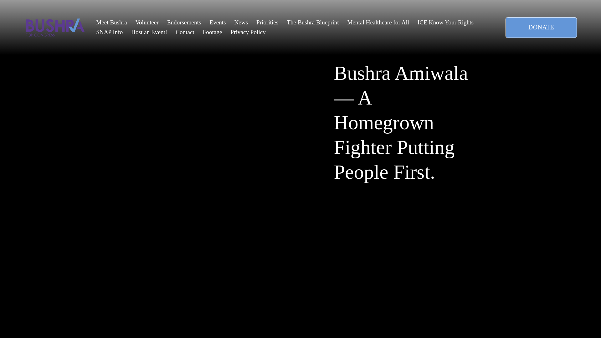 website screenshot of https://bushra4il.com/
