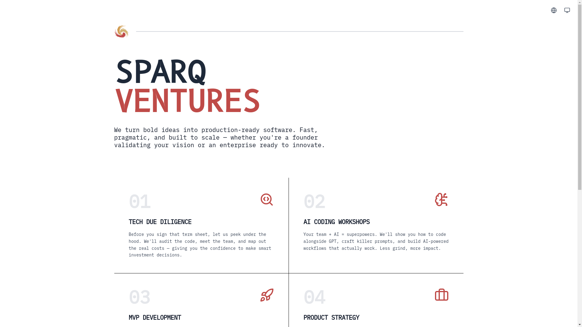 website screenshot of https://sprqvntrs-com.pages.dev/