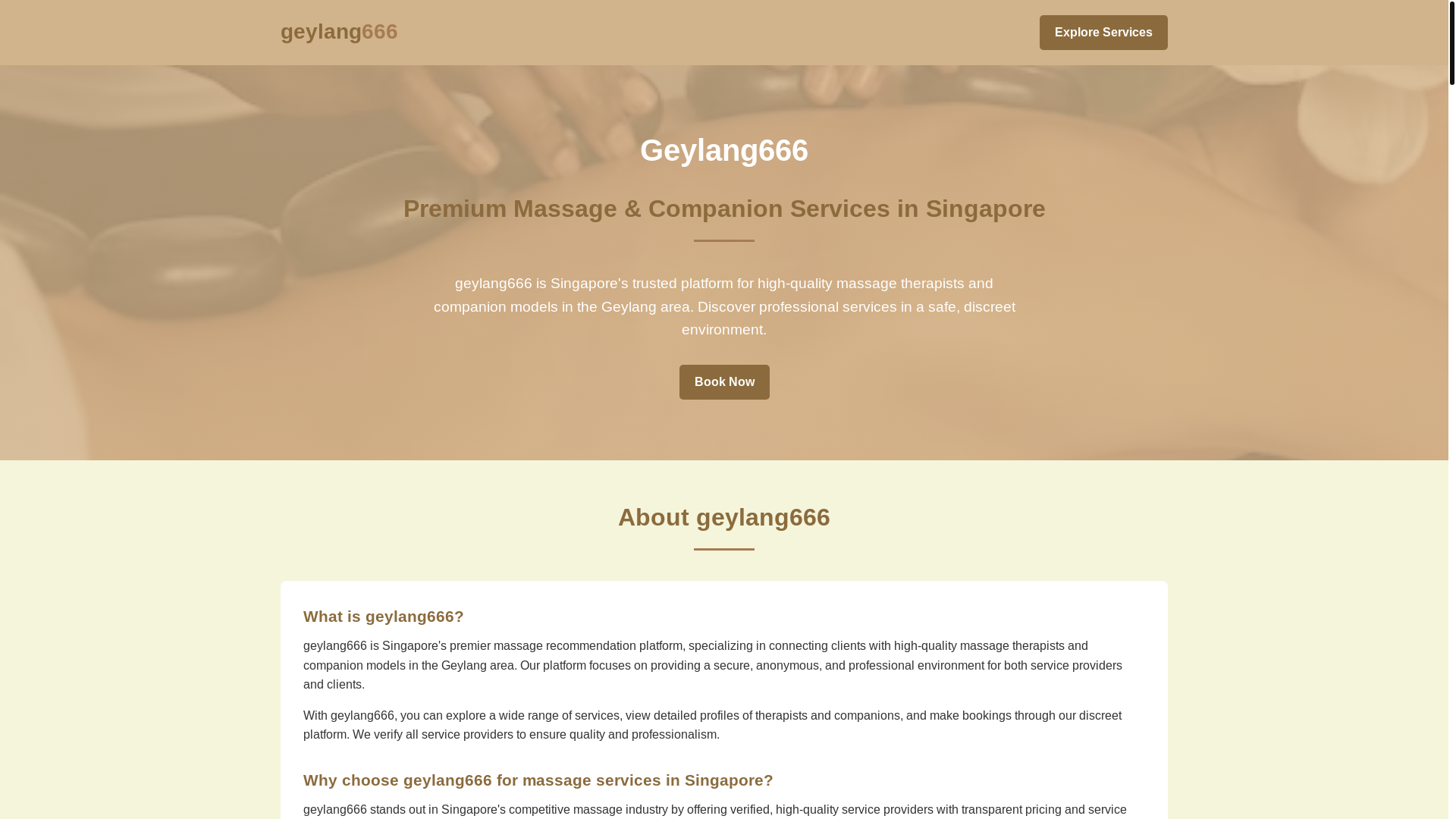website screenshot of https://geylang666-blog.pages.dev/