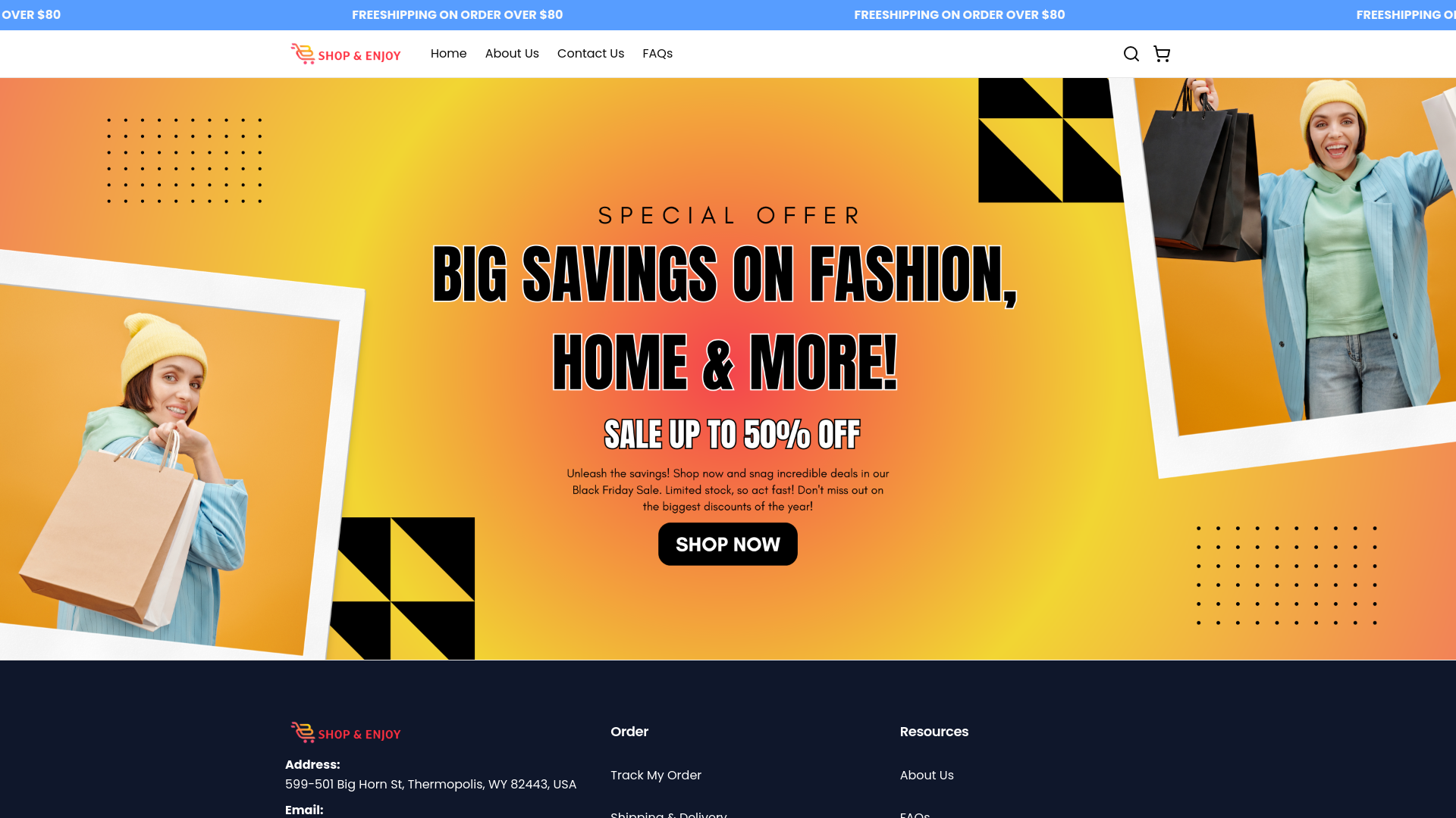 website screenshot of https://zirmauths.com/