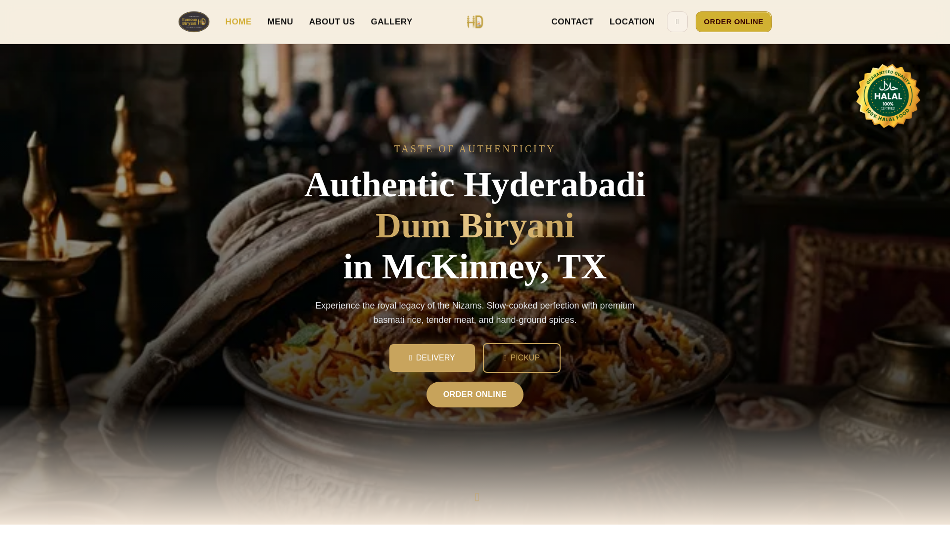 website screenshot of https://famous-hd-biryani-main1.pages.dev/