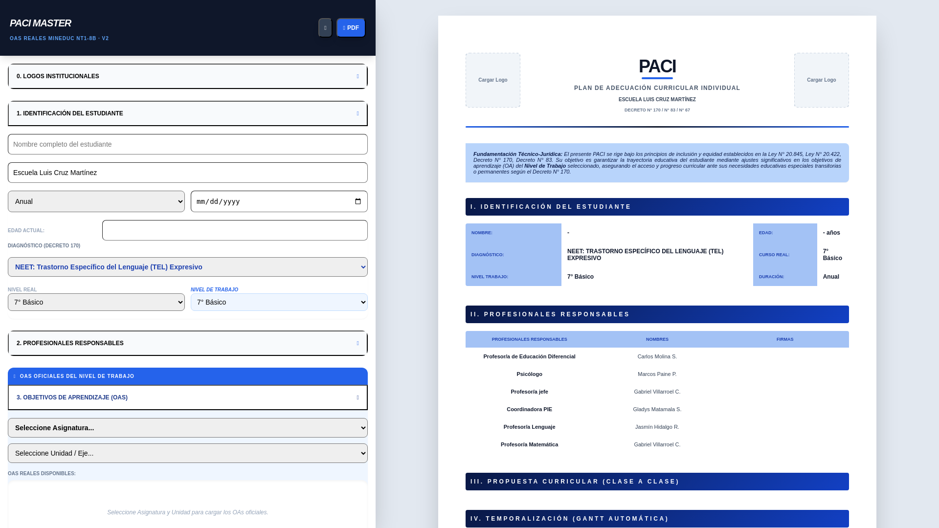 website screenshot of https://paci-master.pages.dev/