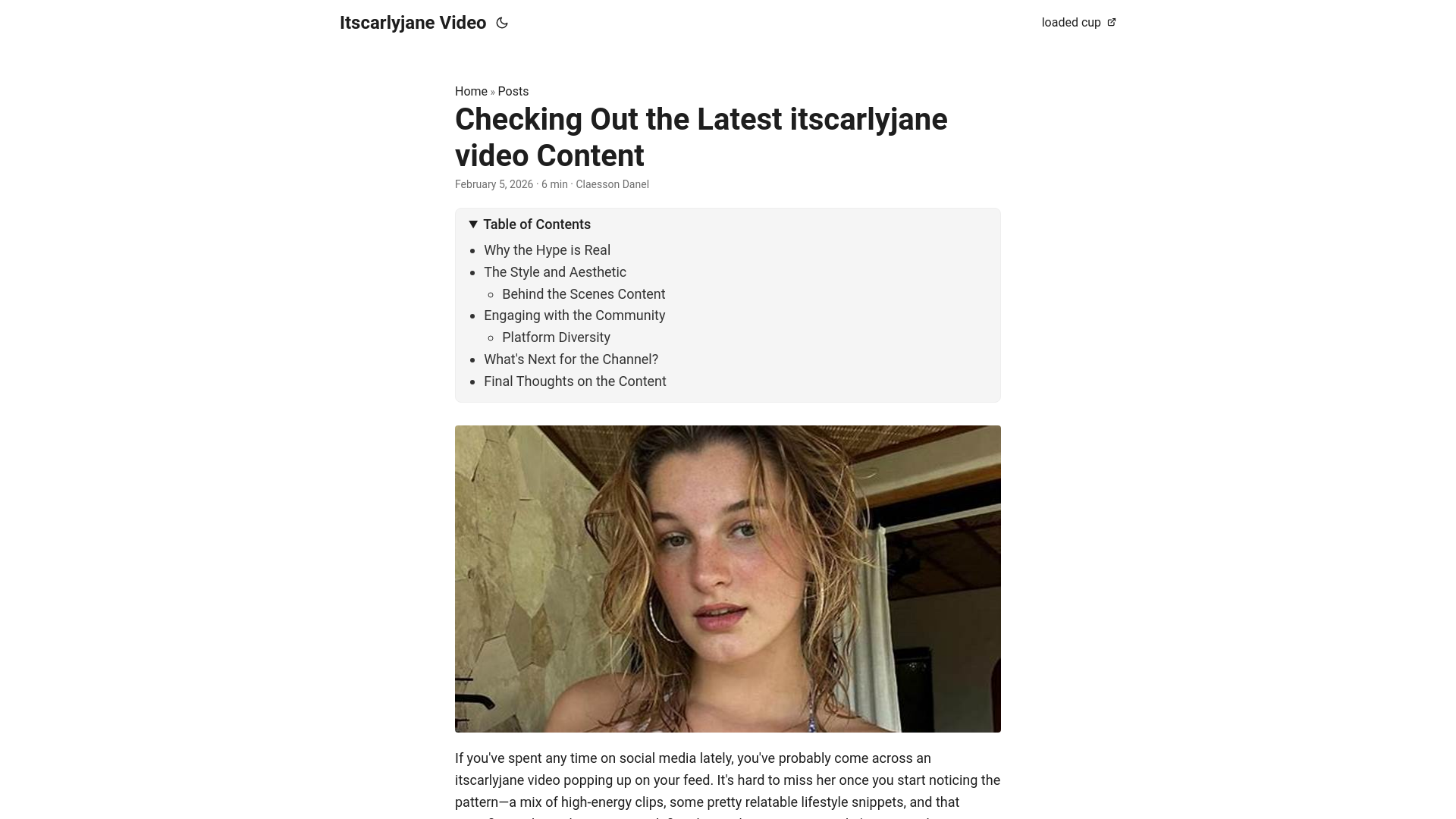 website screenshot of https://itscarlyjane-video.pages.dev/