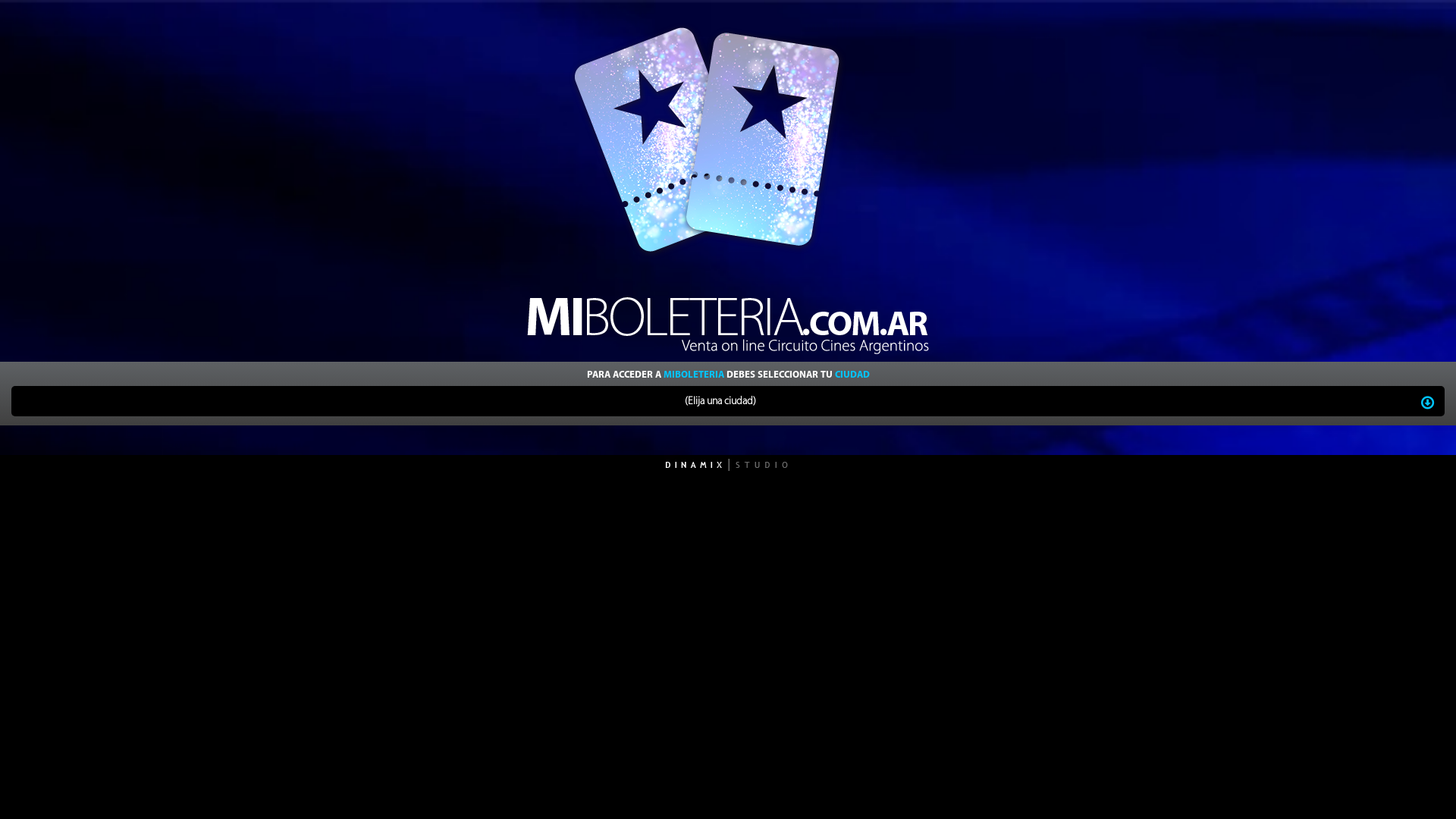 website screenshot of https://miboleteriaregistro.com/
