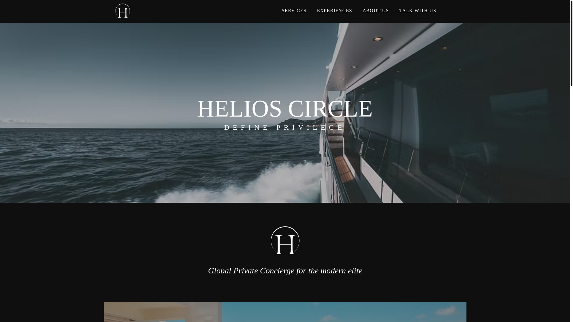 website screenshot of https://helioscircle.com/