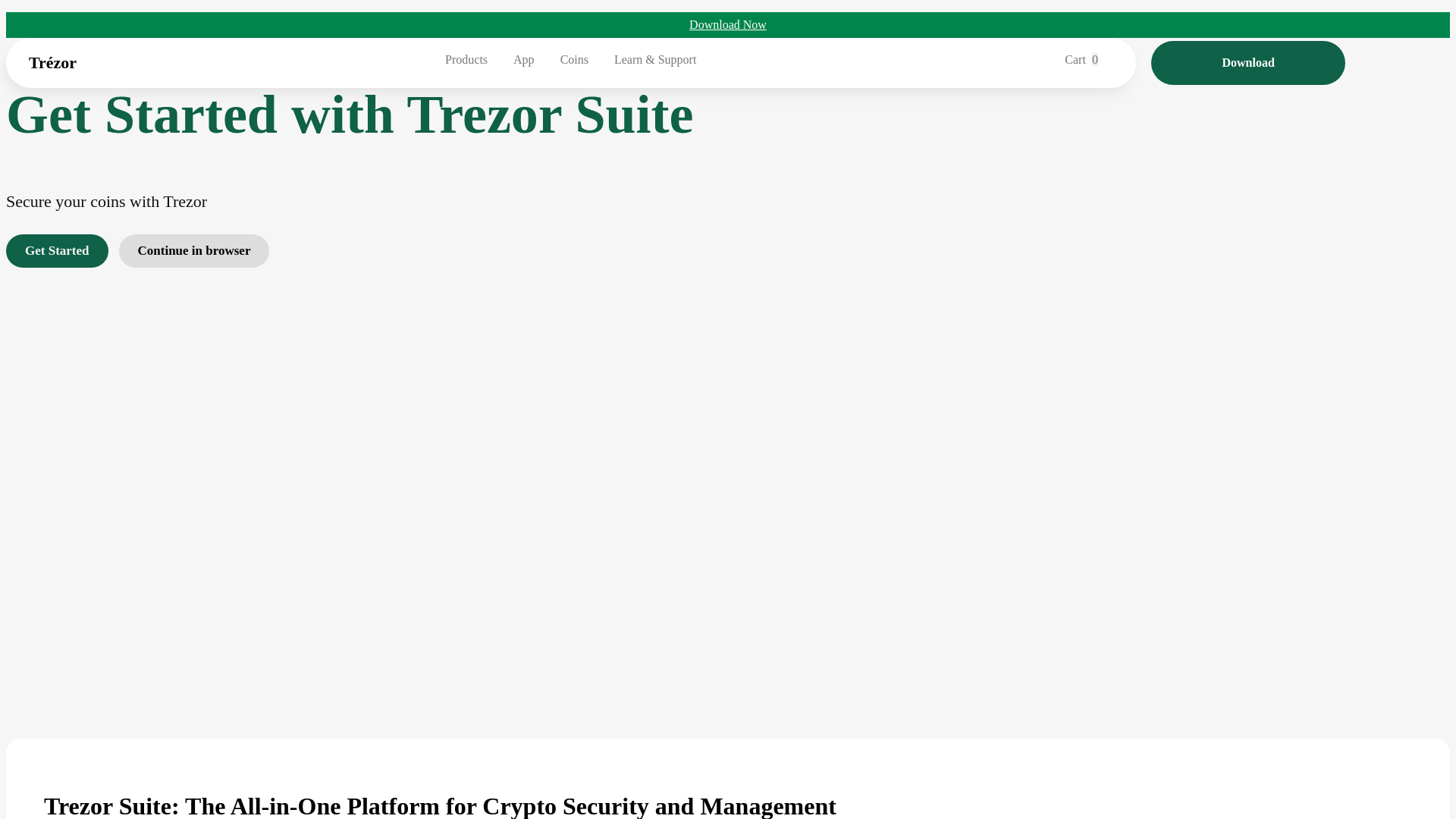 website screenshot of https://suit.trozre.com/