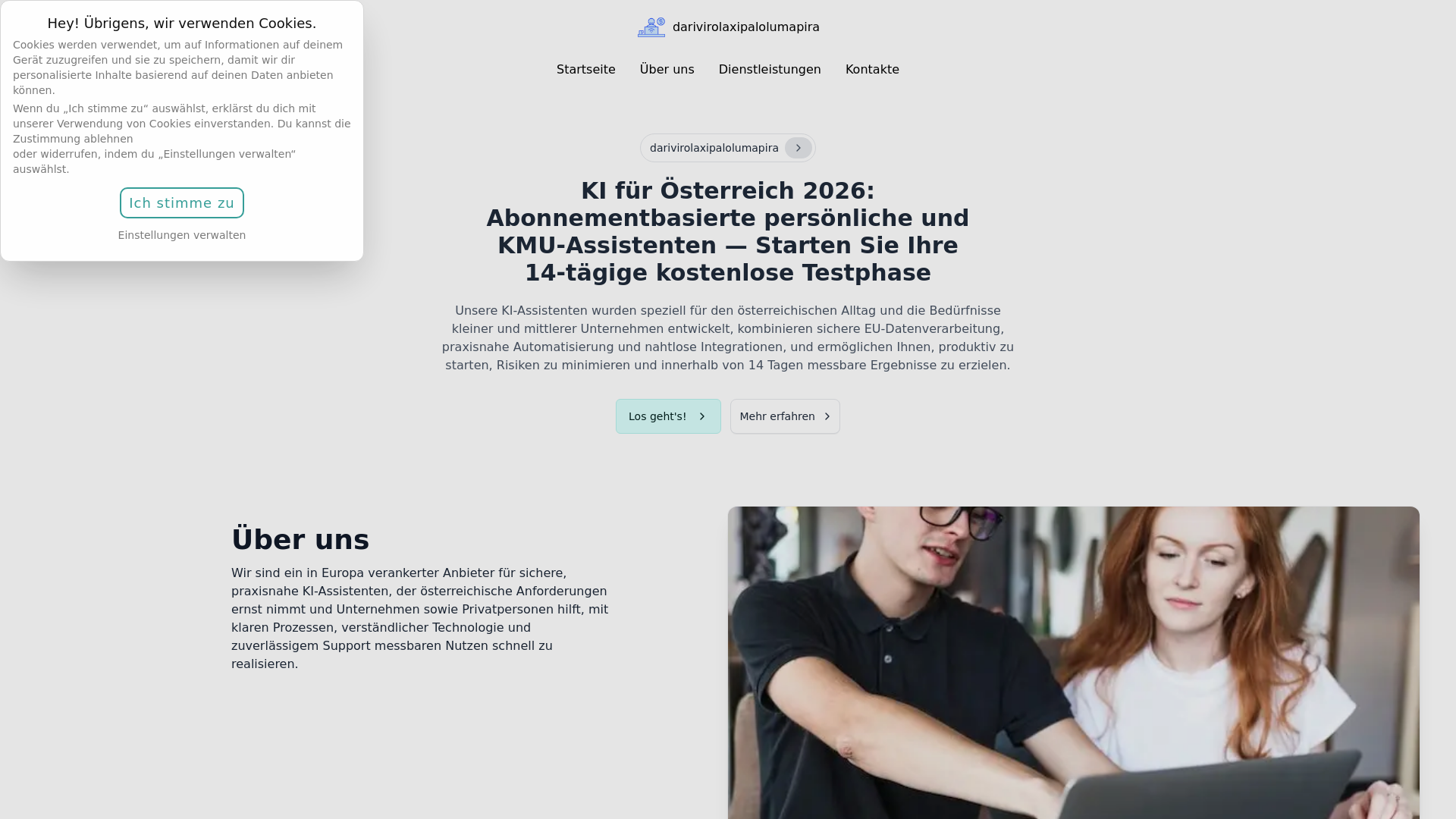 website screenshot of https://darivirolaxipalolumapira.digital/