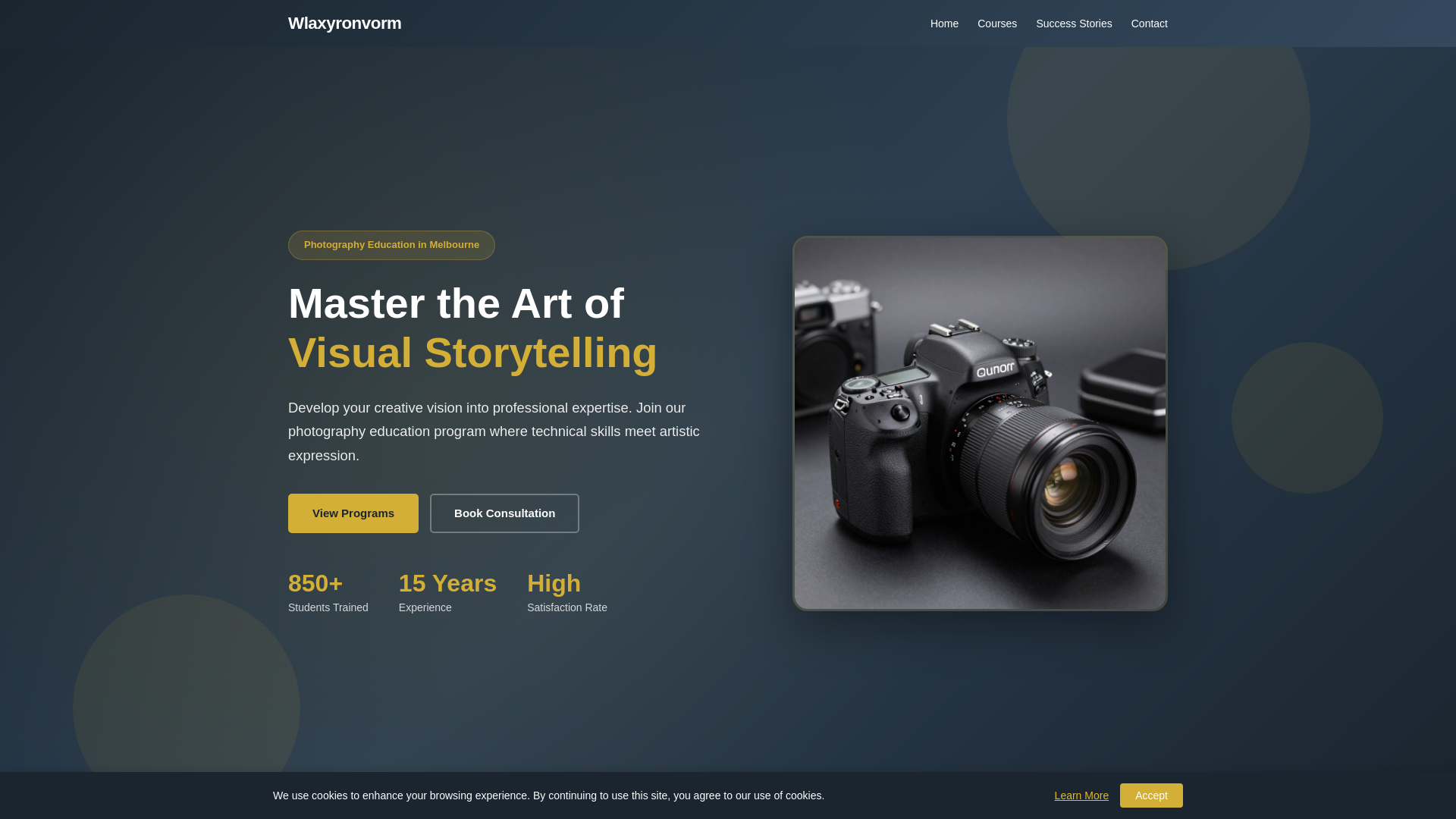 website screenshot of https://wlaxyronvorm.world/