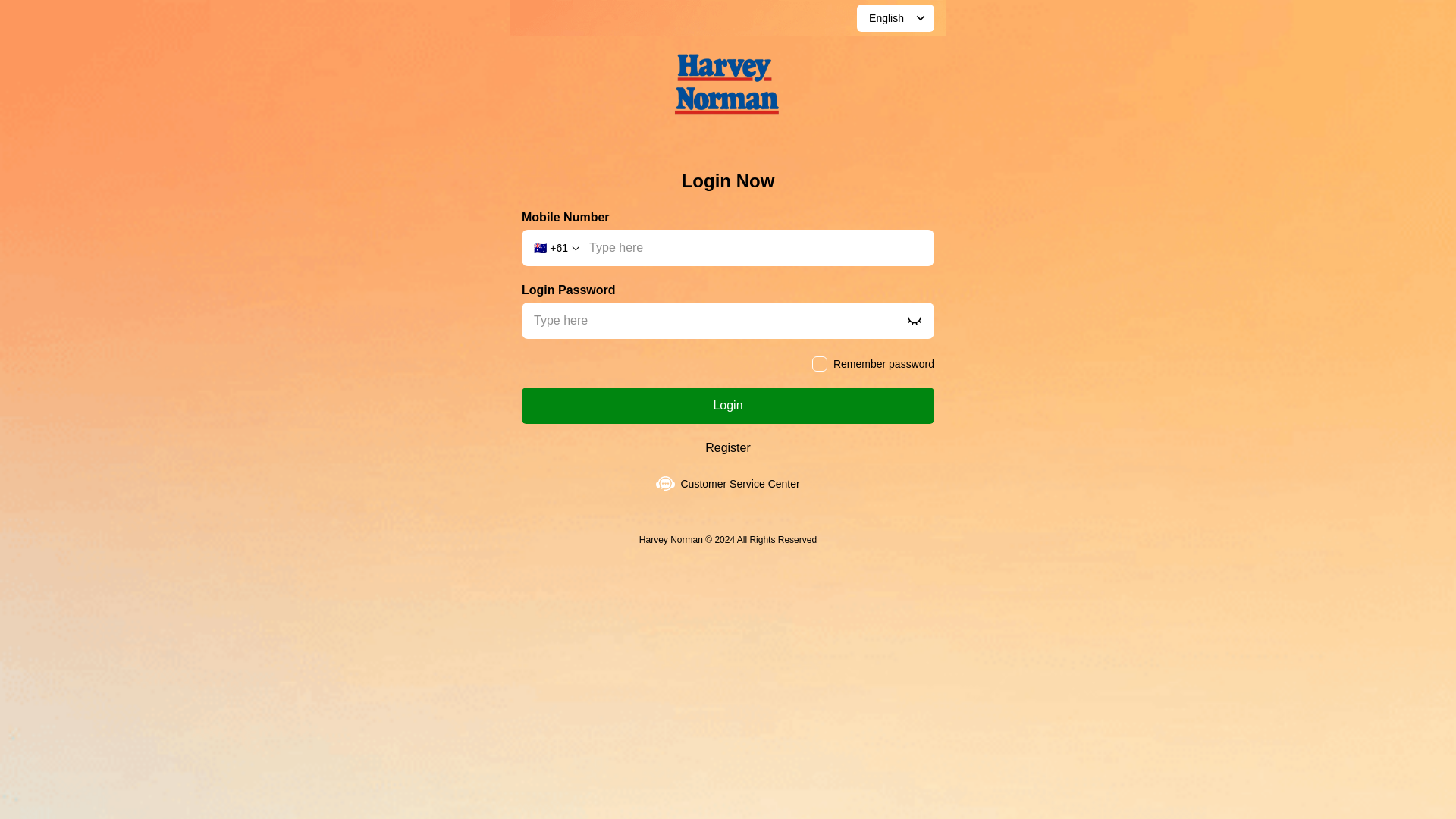 website screenshot of https://tang-lmny-harvey-norman.pages.dev/