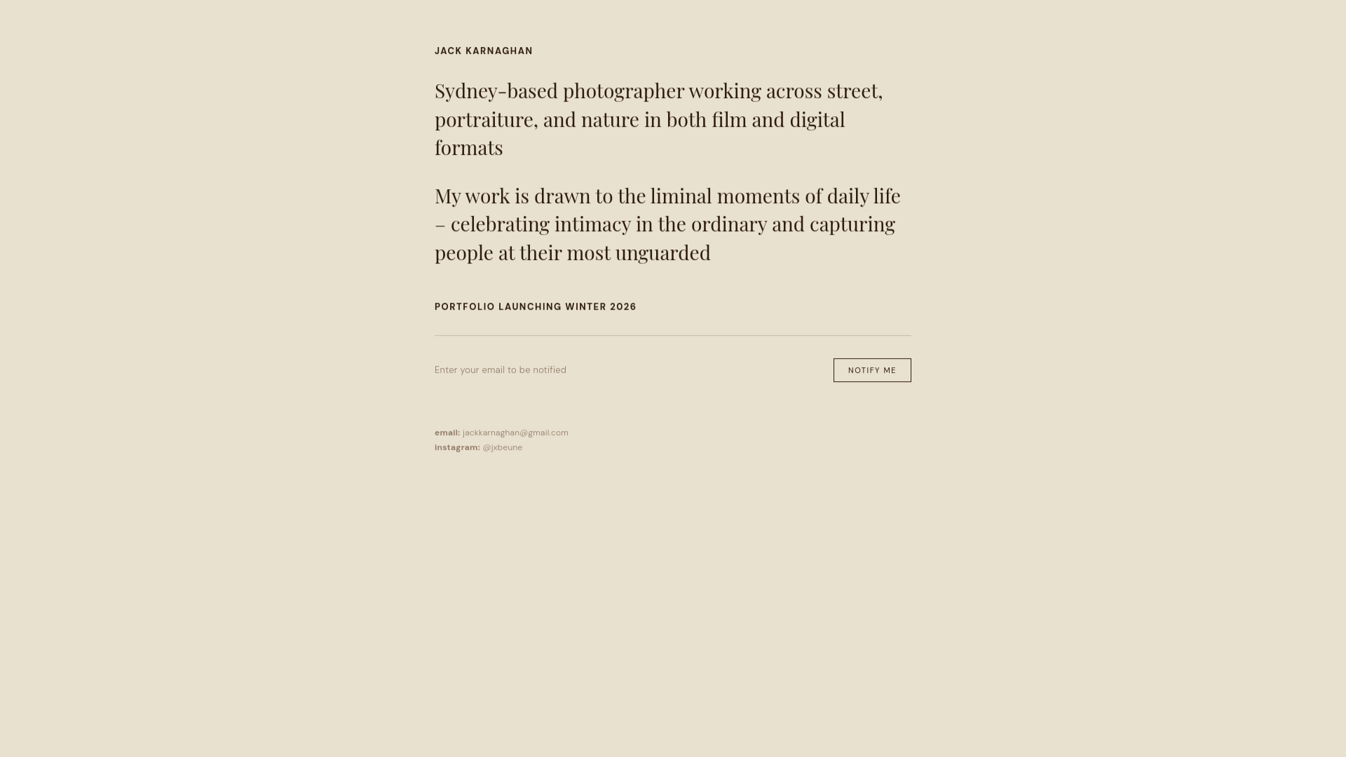 website screenshot of https://jackkarnaghan.com/