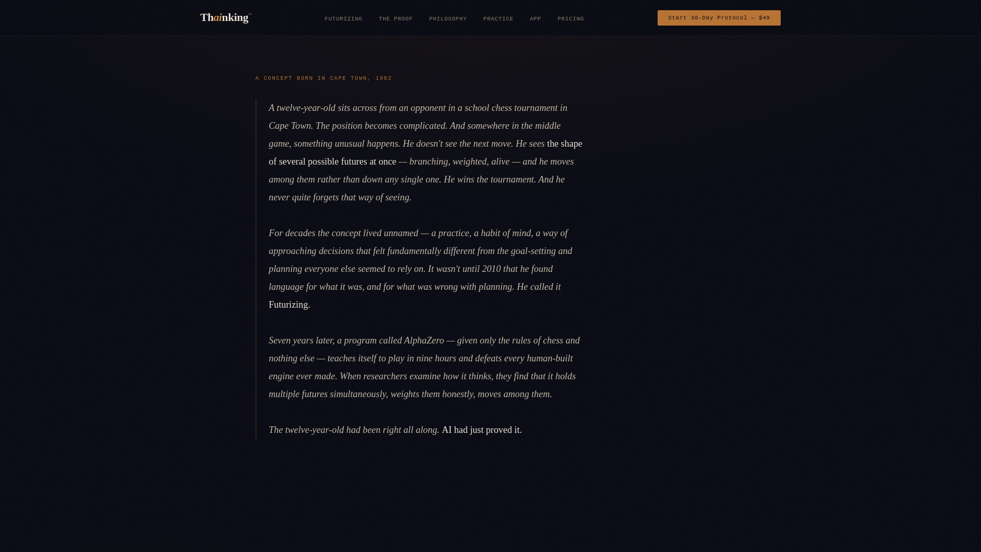 website screenshot of https://thainking.pages.dev/