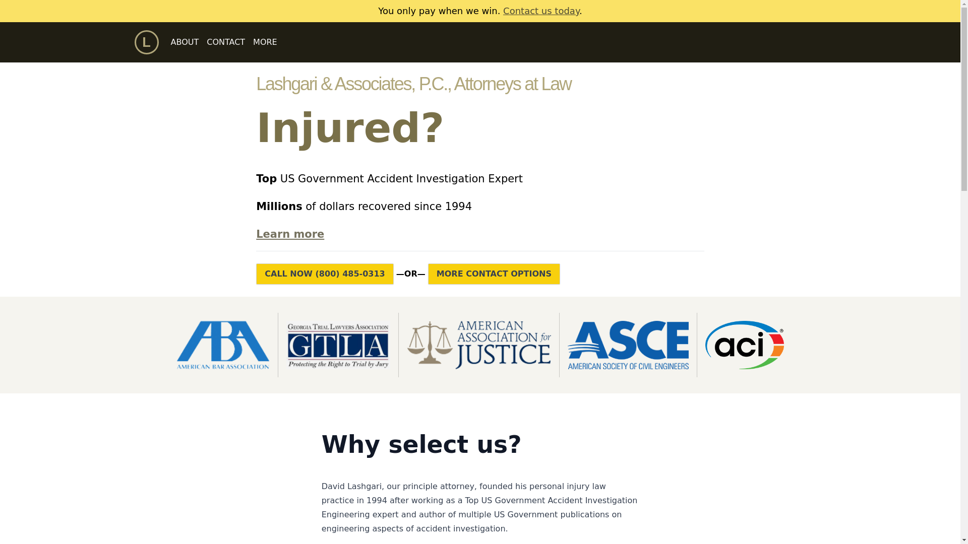 website screenshot of https://lashgari.pages.dev/