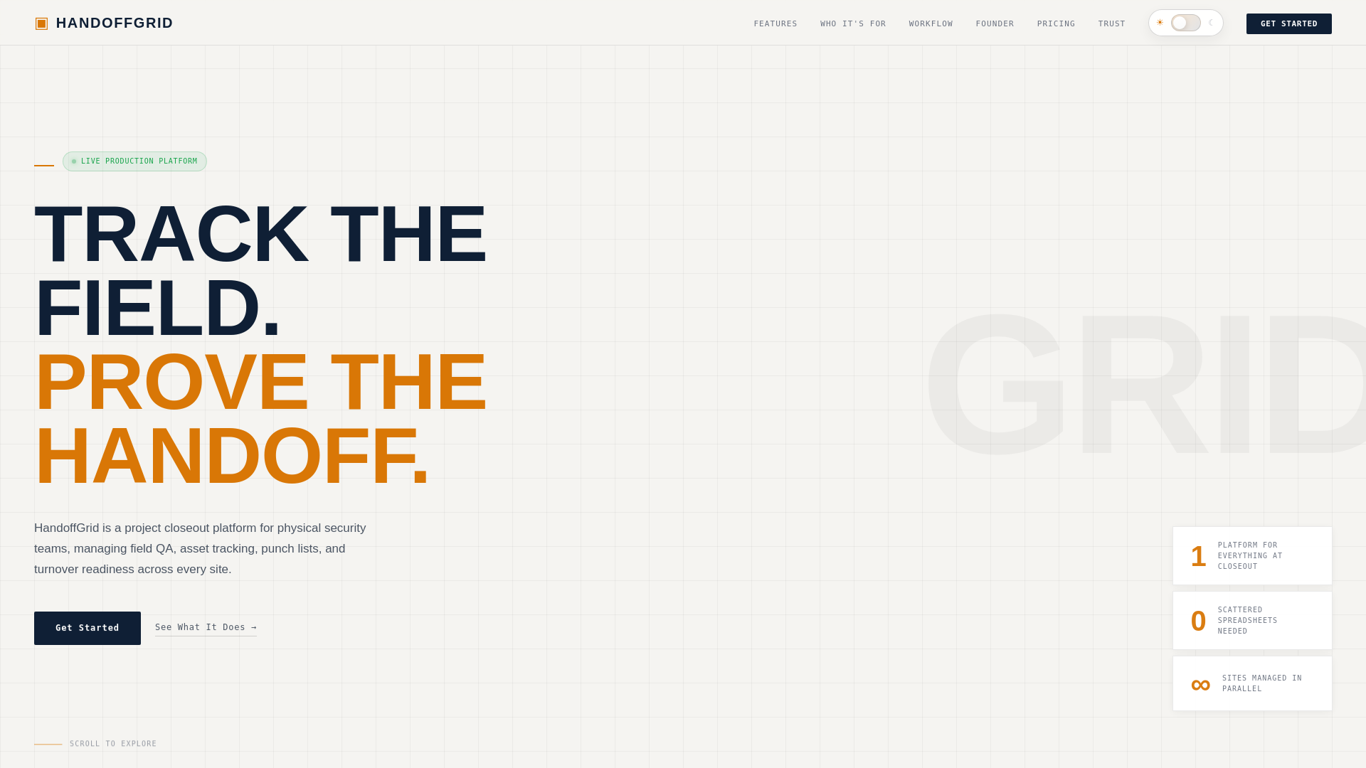 website screenshot of https://handoffgrid-website.pages.dev/