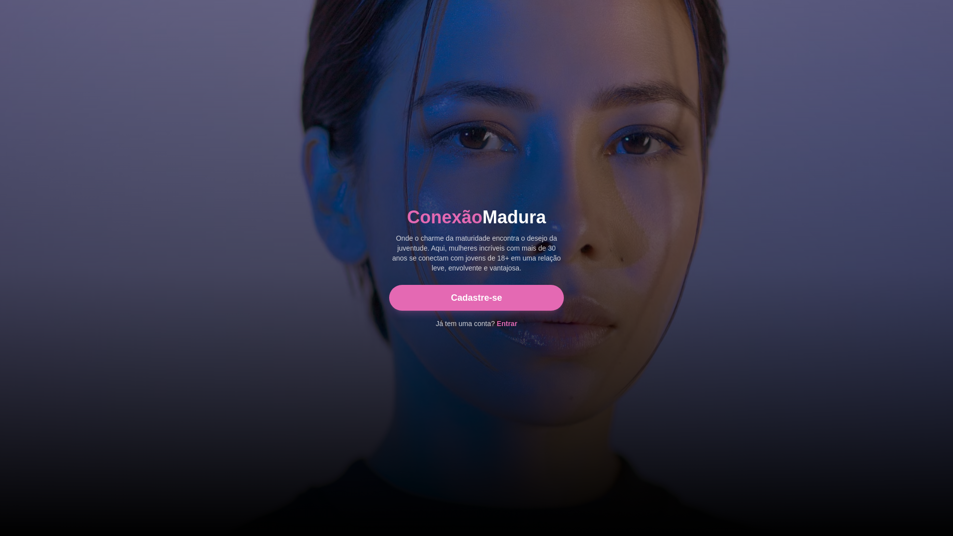 website screenshot of https://conexaocoroas.online/