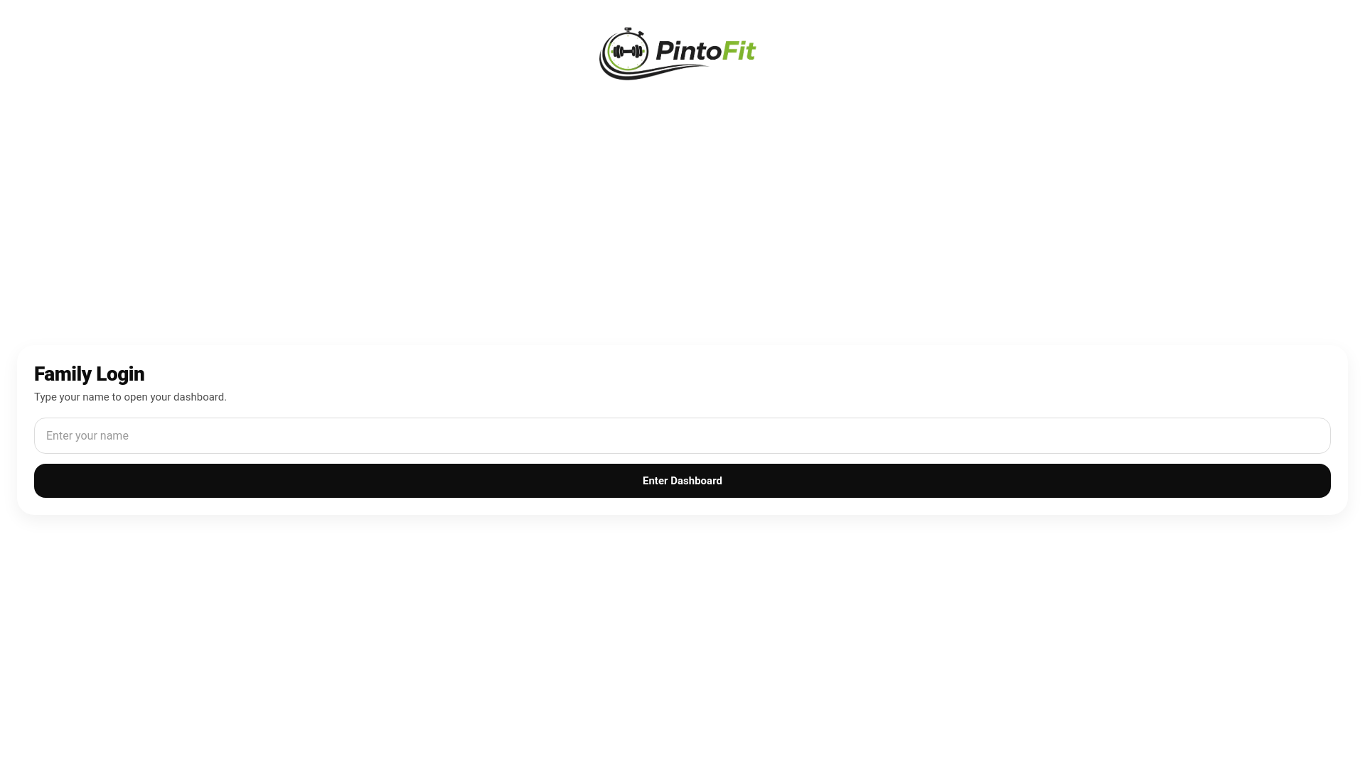 website screenshot of https://pinto.fit/