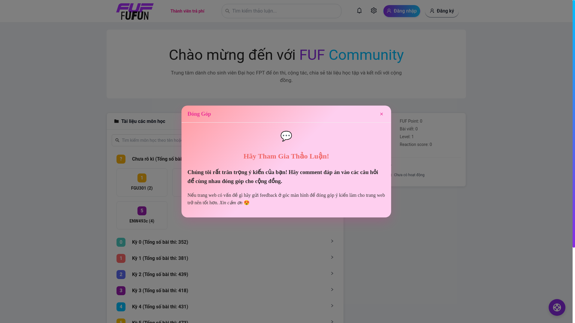 website screenshot of https://fufun.tech/