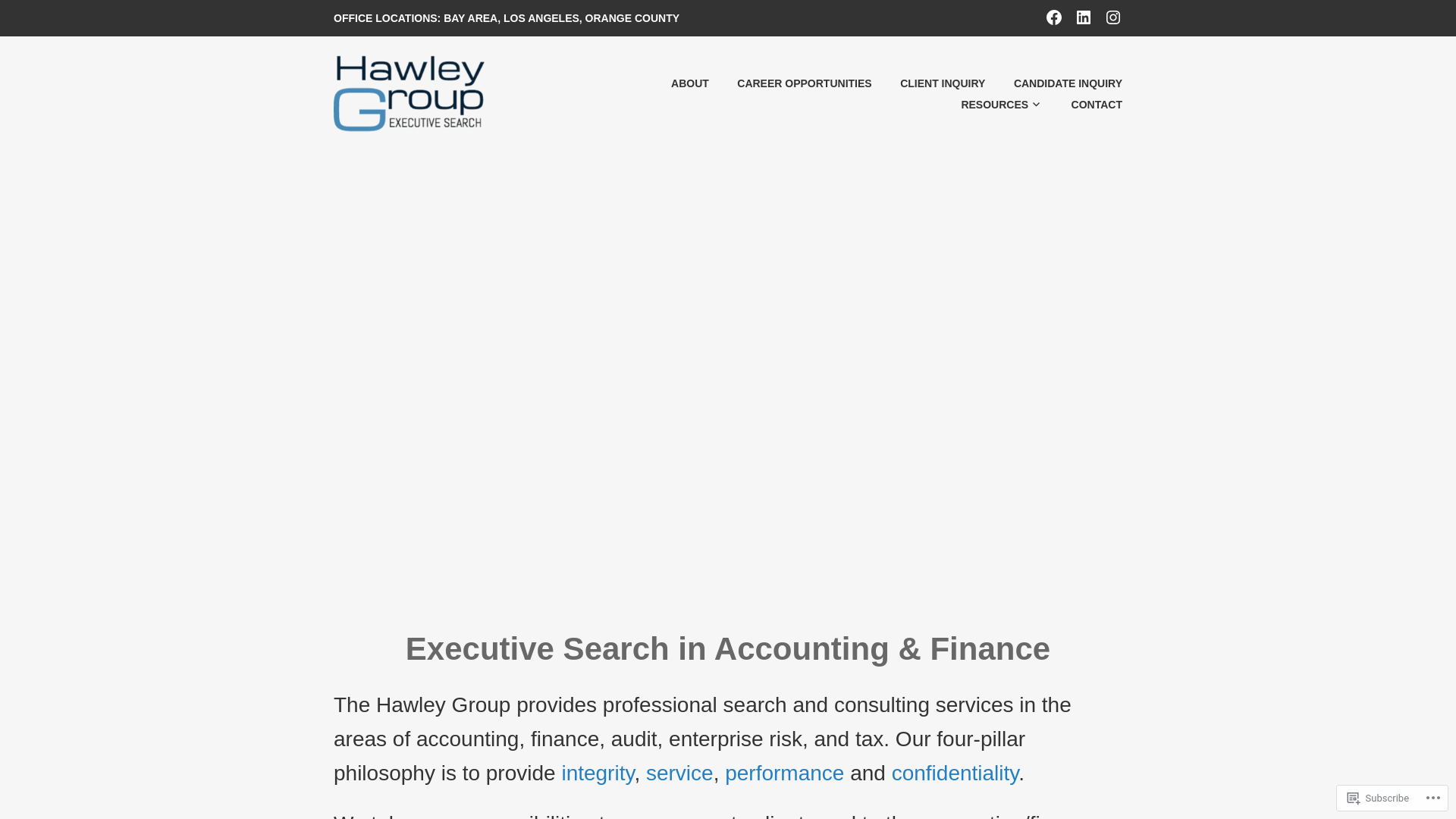 website screenshot of https://hawleygroupalliance.com/