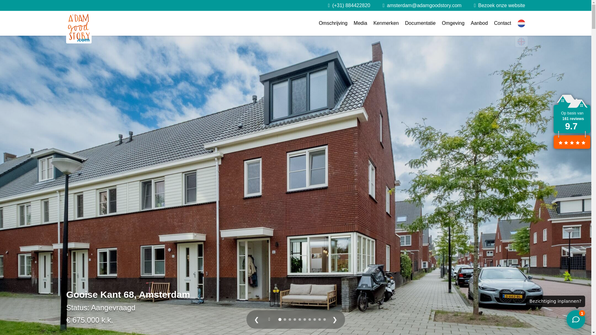 website screenshot of https://gooisekant68.nl/