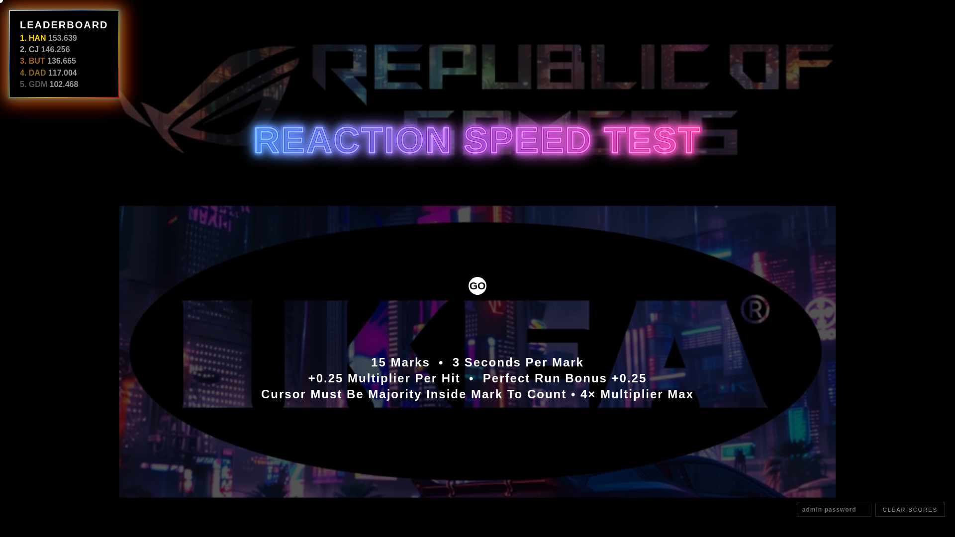 website screenshot of https://ikea-rog-reflex-game.pages.dev/