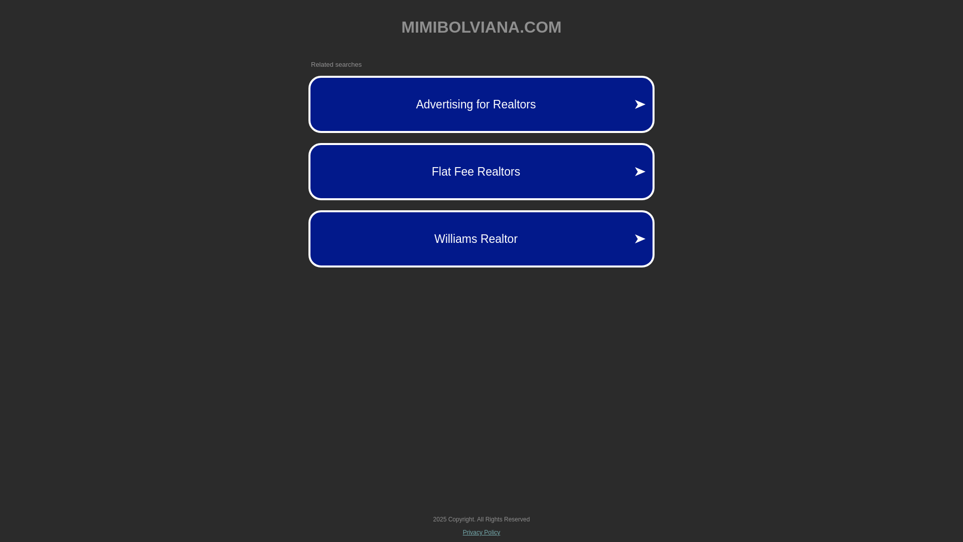 website screenshot of https://mimibolviana.com/