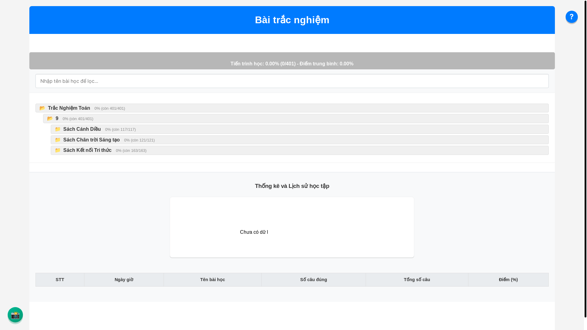 website screenshot of https://toanl9.pages.dev/