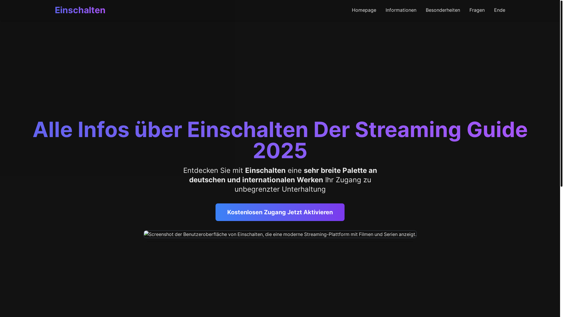 website screenshot of https://einschalten-wtr3.pages.dev/