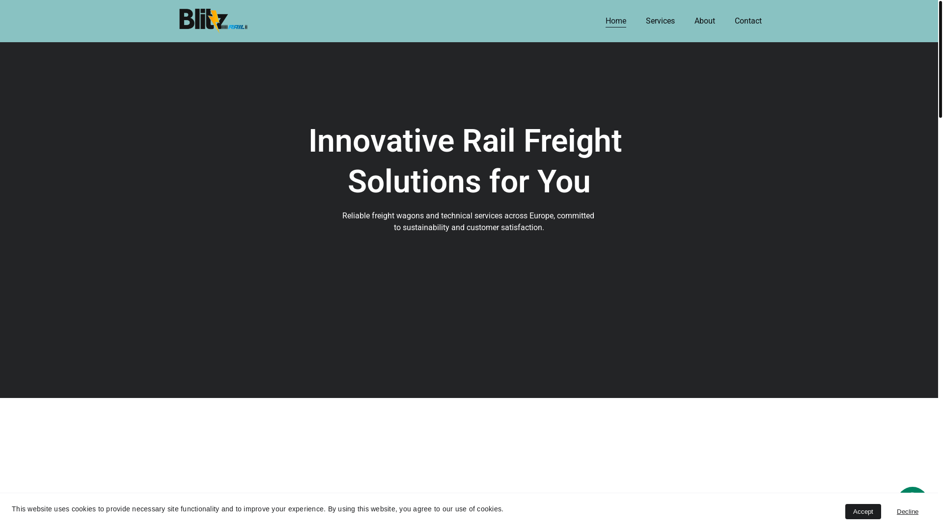 website screenshot of https://blitzrail.de/
